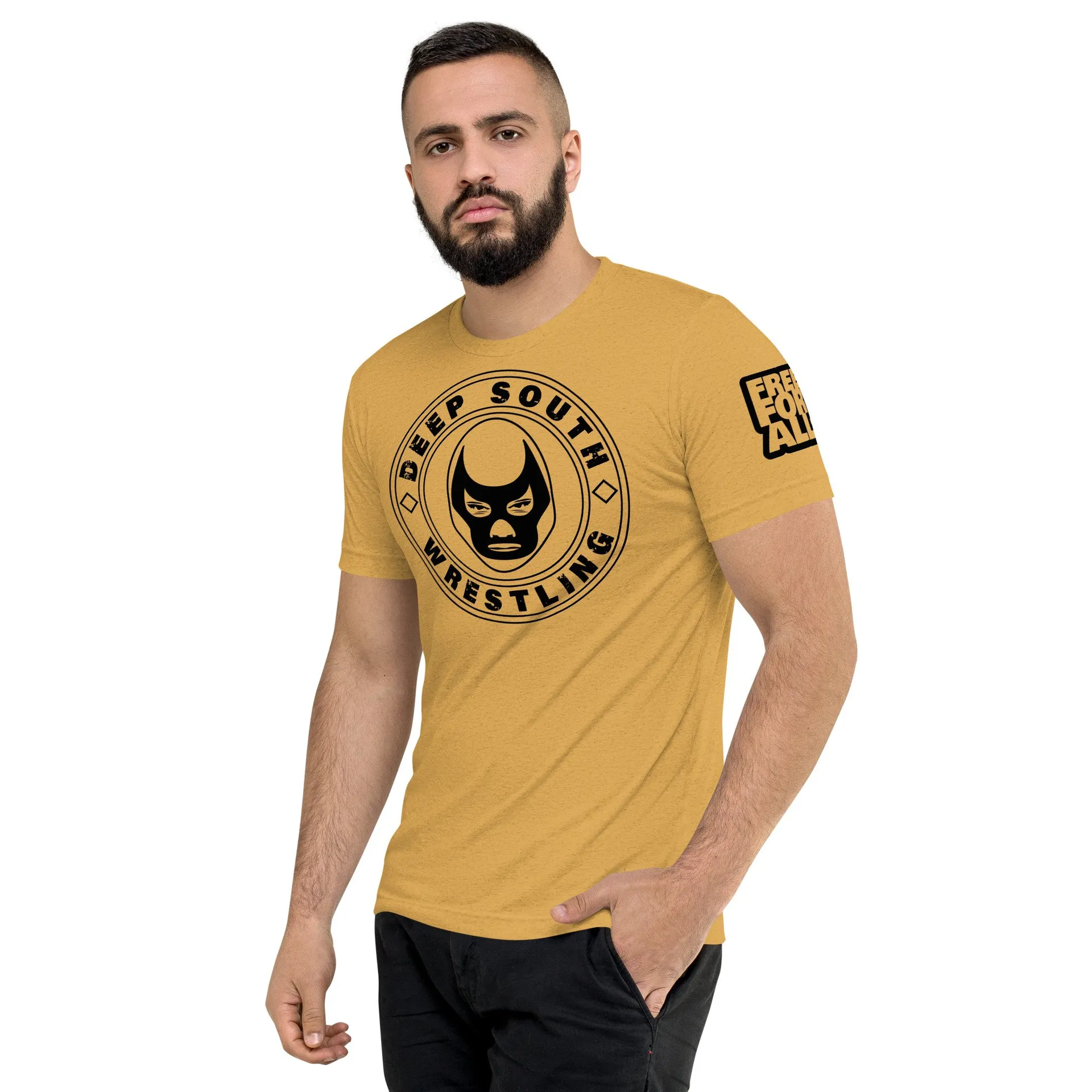 DSW logo Gold Tri-blend shirt